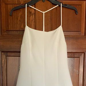 Express White Midi Dress NWT, Size 2